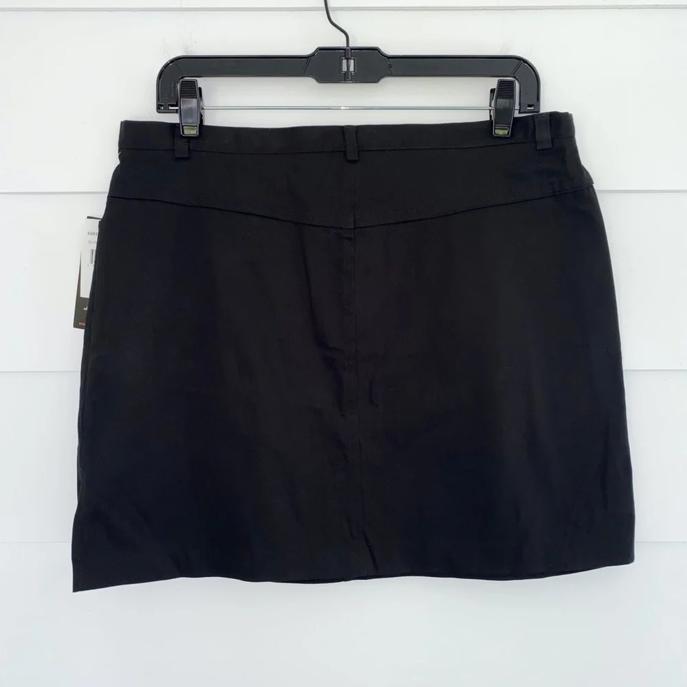 Vintage Deadstock 90s Y2K ILU Black Skirt 13